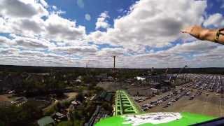 preview picture of video 'Kingda Ka Front Seat POV - World's Highest Roller Coaster - GoPro Hero 3 Black 1080P'