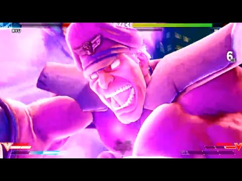 Street Fighter 5 Tournment Grand Finals Ryu Vs. M. Bison E3 2015 (PS4) Street Fighter 5 HD