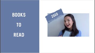 2020 Book Recommendations || Books to Read in Self-Isolation