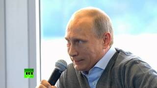 Смотреть онлайн Высказывание Владимира Путина про политику США