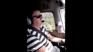 preview picture of video 'Circuits Cessna 172 Camden NSW Australia. 27JAN14 Windy and bumpy crosswind landings.'