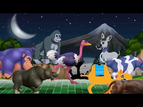 WILD ANIMALS GO CRAZY IN 3D RACING CHAOS!1 Part 15