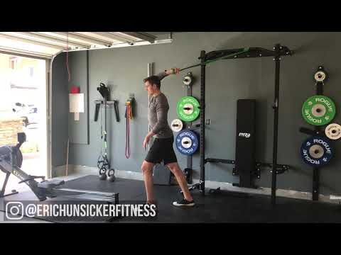 Overhead Band Lat Stretch