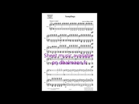 Samplings, concerto for marimba by Jean-Luc Rimey-Meille. Excerpt.