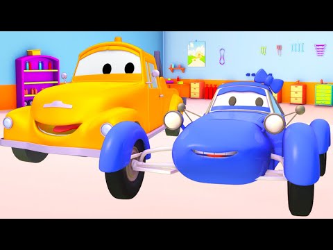 Plavi Trkaći Auto - Katie