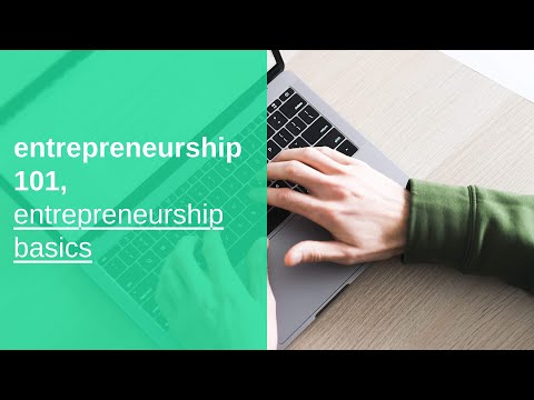 entrepreneurship 101 basics for MBA, business students, entrepreneurs, and small business owners
