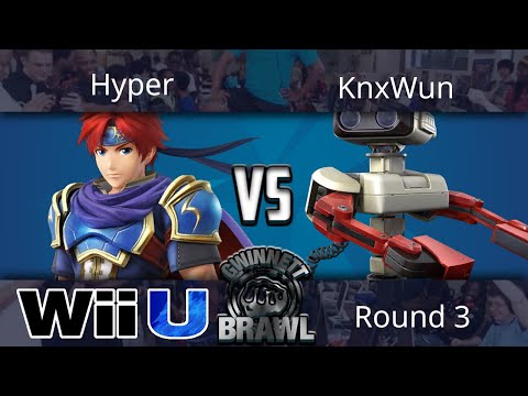 Gwinnett Brawl August 2017 - Hyper (Roy) vs KnxWun (ROB) - Smash 4 Round 3