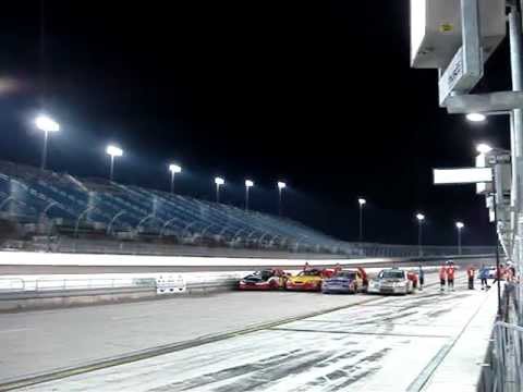 Johnny Heslin 160+MPH speeds around Homestead Miami Speedway in the Magnaflow #99