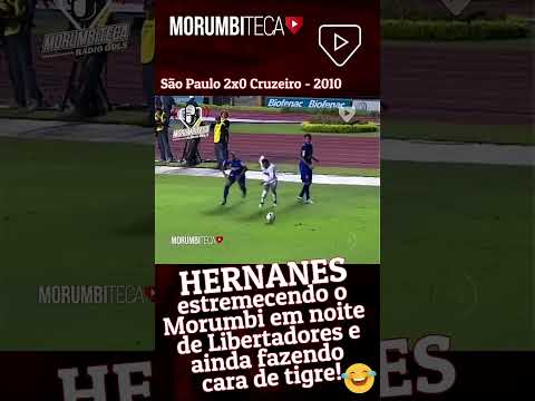 Hernanes provando que "no Morumbi, o bicho pega"!