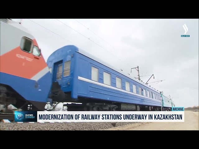 Modernization of railway stations underway in Kazakhstan