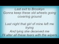 Fall - Last Chance To Turn Around Lyrics