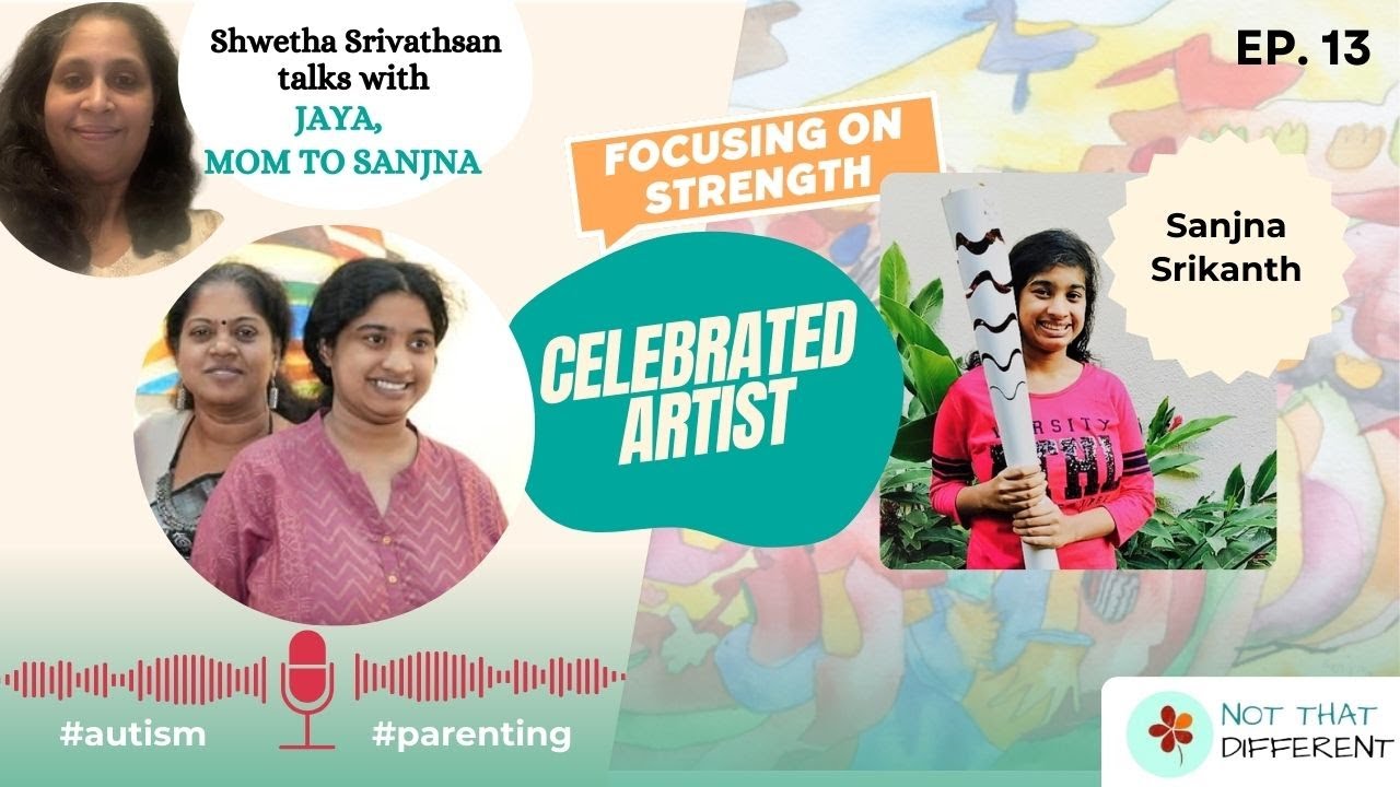 Jaya, mom to Sanjana.Strength Art