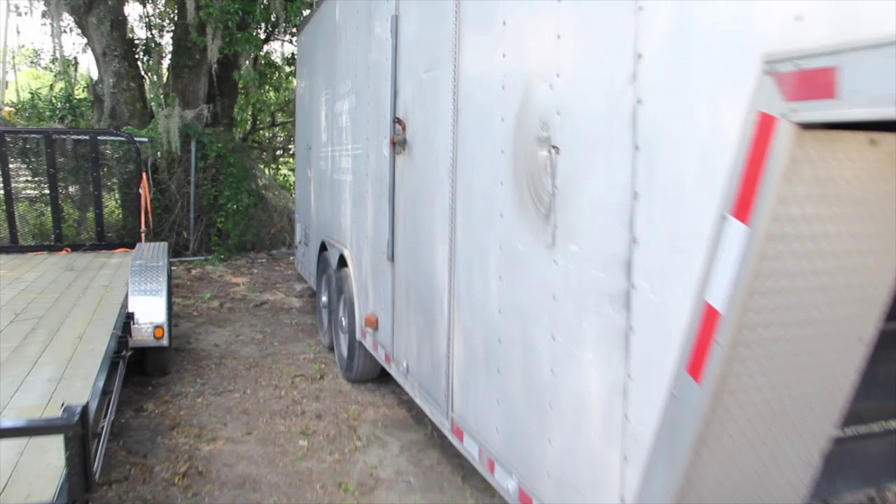 USED: 8.5x28 Pace American | Enclosed Trailer