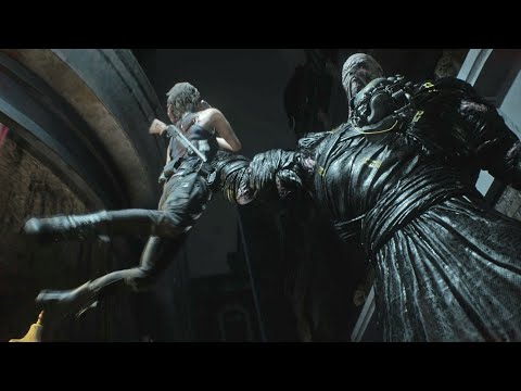 Resident Evil 3 Remake - Nemesis Movesets & Finishers Animations