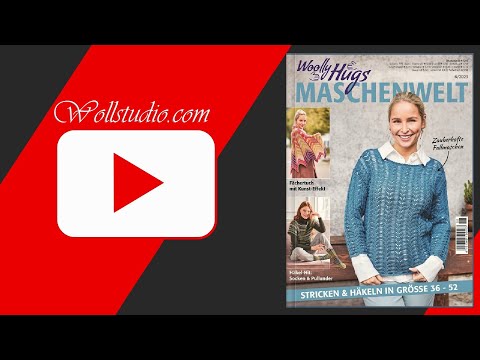 Woolly Hugs Maschenwelt 6-2023 - Blick ins Heft