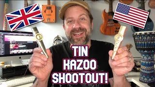 Video thumbnail for Tin Kazoo Shootout: US vs UK (Clarke vs Original Kazoo Co) by Musical Miscellany