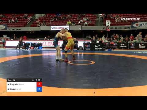 67 Kg Consi Of 8 2 Aaron Reynolds Marines Vs Nolan Baker Northern Illinois Elite Wrestling Club