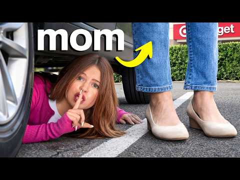 HIDING FROM MY MOM FOR 24 HOURS