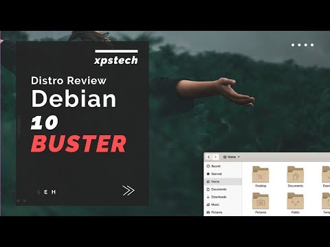 DISTRO レビュー : Debian 10 "BUSTER (DISTRO REVIEW : Debian 10 "BUSTER")