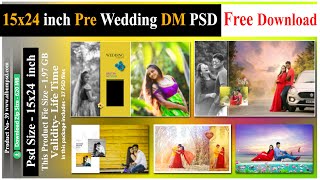 15x24 | Pre wedding DM PSD | Free Download (PN-39)