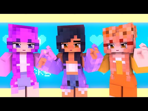CAPTURED LOVE MEME SO LUCKY LUCKY APHMAU FRIENDS, ZOEY AND MIA - MINECRAFT ANIMATION #shorts