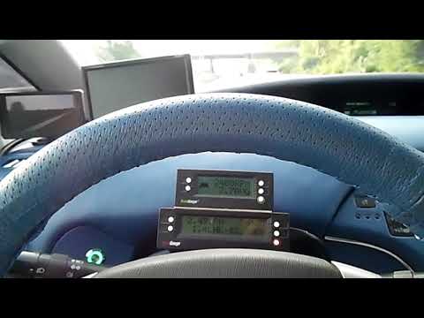 Toyota Prius 3 - Verbrauch auf AB gerade