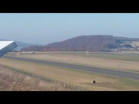 P28A taxi and departure EDVK