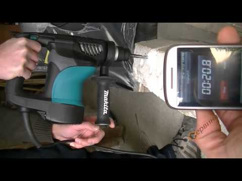 TEST Bosch GBH 3-28 E 720W/3.3J & Makita HR2810 800W/2.9J