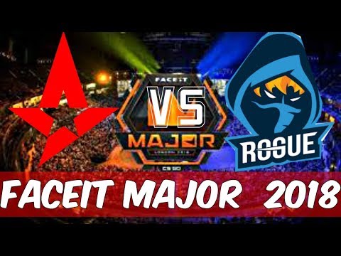 Astralis vs Rogue - Inferno - FACEIT Major london 2018 - Challenger Stage - csgo highlights