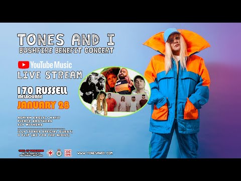 
    Tones and I - Live Bushfire Benefit Concert - Melbourne, Australia
  