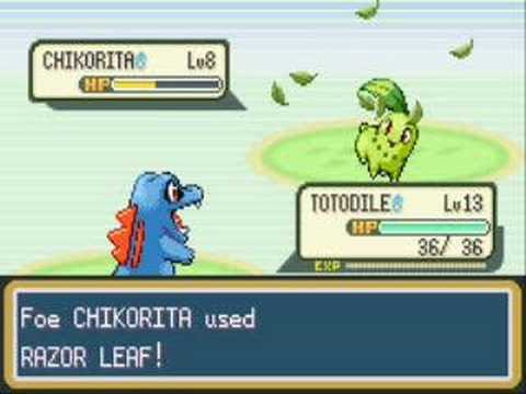 Pokemon Shiny Gold X - First Battle vs Rival Gary