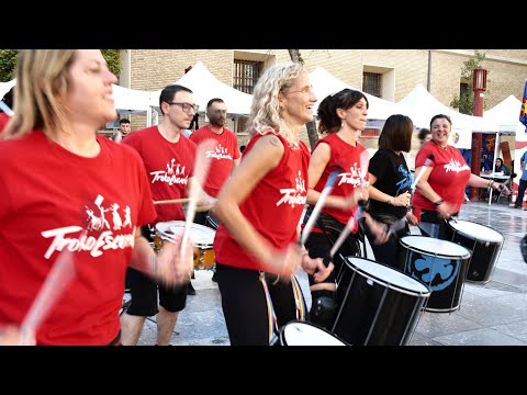 III Semana de la Juventud Zaragoza 2023 batucada Troko Bloco