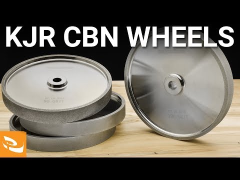 Sharpening with KJR CBN Wheels (Woodturning Review)