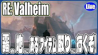 【Valheim】アプデで霧の地にとあるアイテムがあるだと⁉取りに行くぞい！