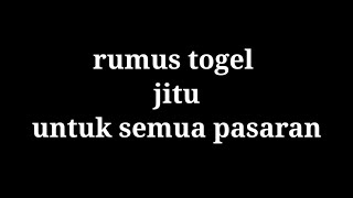 Download lagu rumus togel jitu untuk semua pasaran mp3