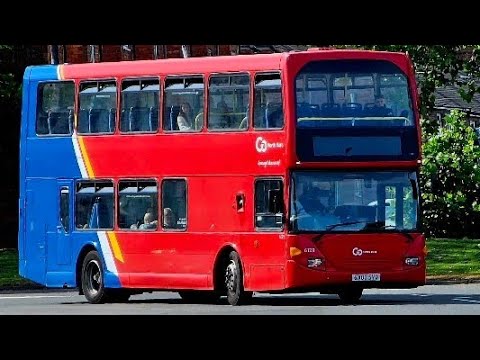 🚍*Old Beast* Go North East 6129 GX03 SVD Scania Omnicity on Service 51