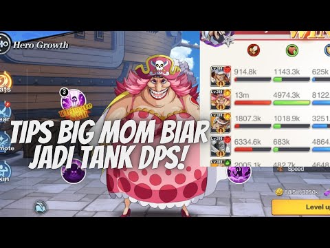 TIPS BUILD BIG MOM BIAR JADI TANK DPS BISA 18 M DAMAGE - NEW WORLD VIRGOUR VOYAGE