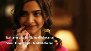'Naina' Full Song Lyrics | Sona Mohapatra | Armaan Malik | Amaal Malik | Khoobsurat