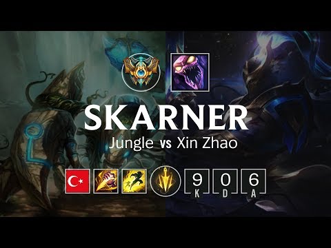 Skarner Jungle vs Xin Zhao - TR Master Patch 8.24