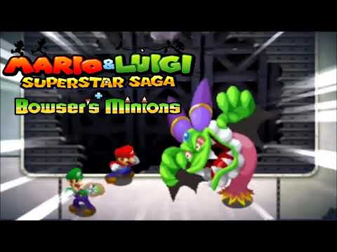 Cackletta Battle DX mario & luigi superstar saga + bowsers minions OST