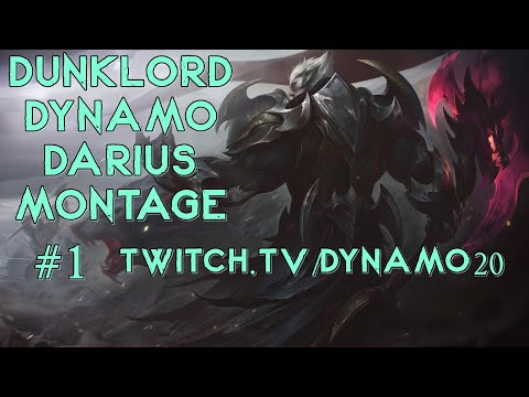 LEAGUE OF LEGENDS - DIAMOND HUNGARIAN TOP LANE GOD - DUNKLORD DYNAMO DARIUS MONTAGE