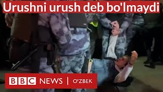 Россияда урушга қарши чиқиш хавфли - BBC News O'zbek
