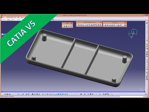 11 5 Plastic casing advanced Catia v5 Training Part Design
