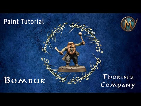 How to paint Bombur | Lord of the Rings MESBG Painting Tutorial
