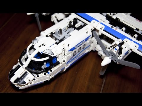 Vidéo LEGO Technic 42025 : L'avion cargo