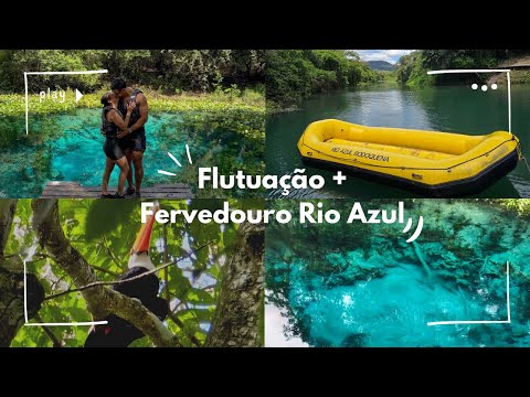 Flutuação e Fervedouro Rio Azul - Bodoquena Ms