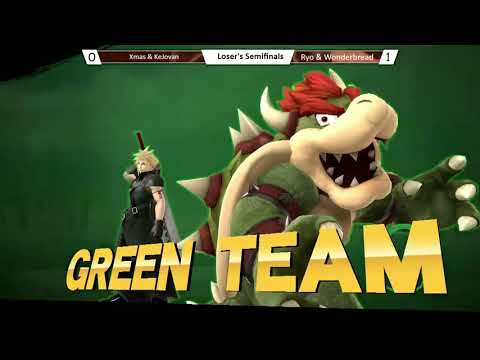 CB18 Doubles  - Ryo & WonderBread Vs. Xmas & KeJovan SSB4 Losers Semifinals