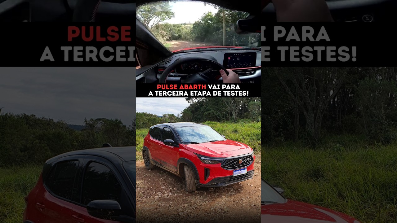 Vamos para terra de novo com o Pulse Abarth! #pulseabarth