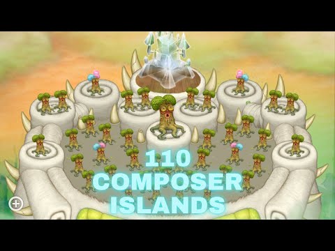 Top 110 composer islands in my singing monsters! [read description]