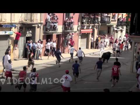 LODOSA toro con soga 16 septiembre 2012